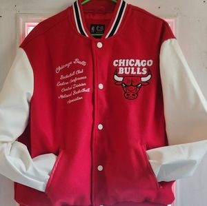 Chicago bulls team varsity jacket